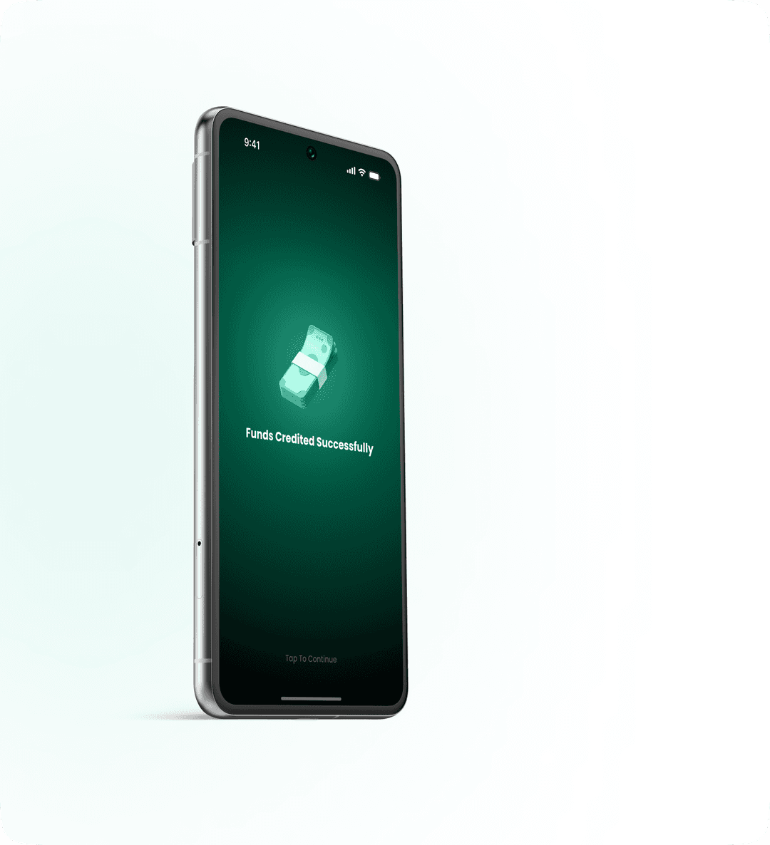 Funds credited successfully on the Bridge app
